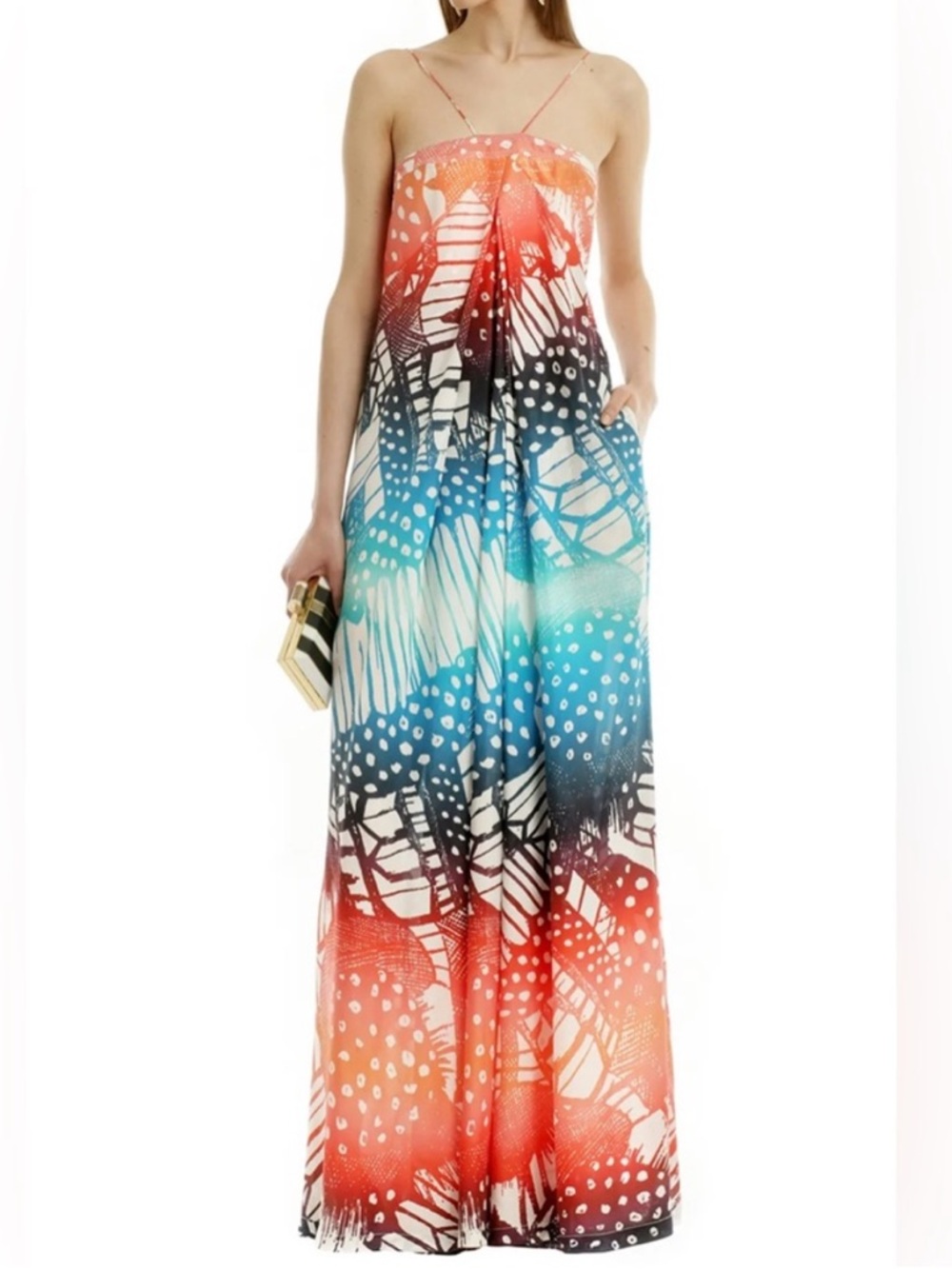 Diane Von Furstenberg Oasis Silk Maxi Dress 4